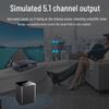 SANSUI T2 5.1 Home Theater Ceiling Speaker System CN Plug (adapter Included)