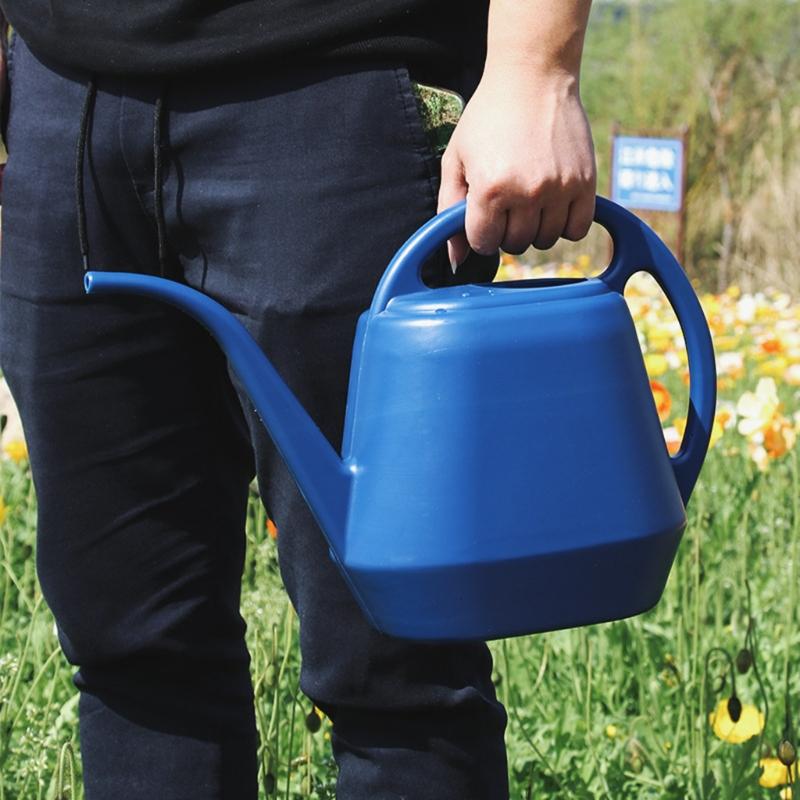

4L Large Capacity Watering Can Pot Long Spout Kettle for Indoor Outdoor Garden Plants Flower Succulent Bonsai зелёный