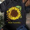 Autism Awareness Sunflower T-Shirt Flower - Autism Mom Shirt, Autism Awareness Shirt, Autism Aware, Autism Shirt, Autism Mother
