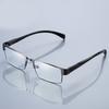 J89868 Anti Blue Light Reading Glasses Metal Squared Computer Readers Unisex Corrective Eyeglasses 1.0-4.0 Blue Light Blocking