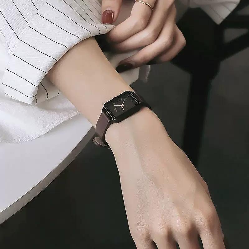 Niche Temperament Student Junior High School Female Square Watch