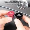 CUP1 Metal Car Cigarette Lighter Cover Decorative Cover DustProof Dust Cover Auto Accessories For VW GTI Polo Passat Scirocco Tiguan