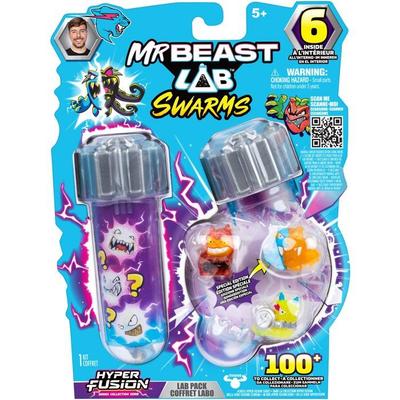 Figurine - SWARMS FUSION - MRBEAST LAB - 6 mini figurines de 2,5 cm - Dès 5 ans