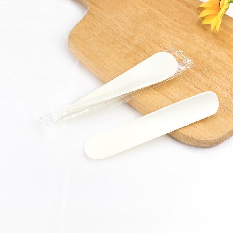 Individually Wrapped Disposable Dessert Spoon