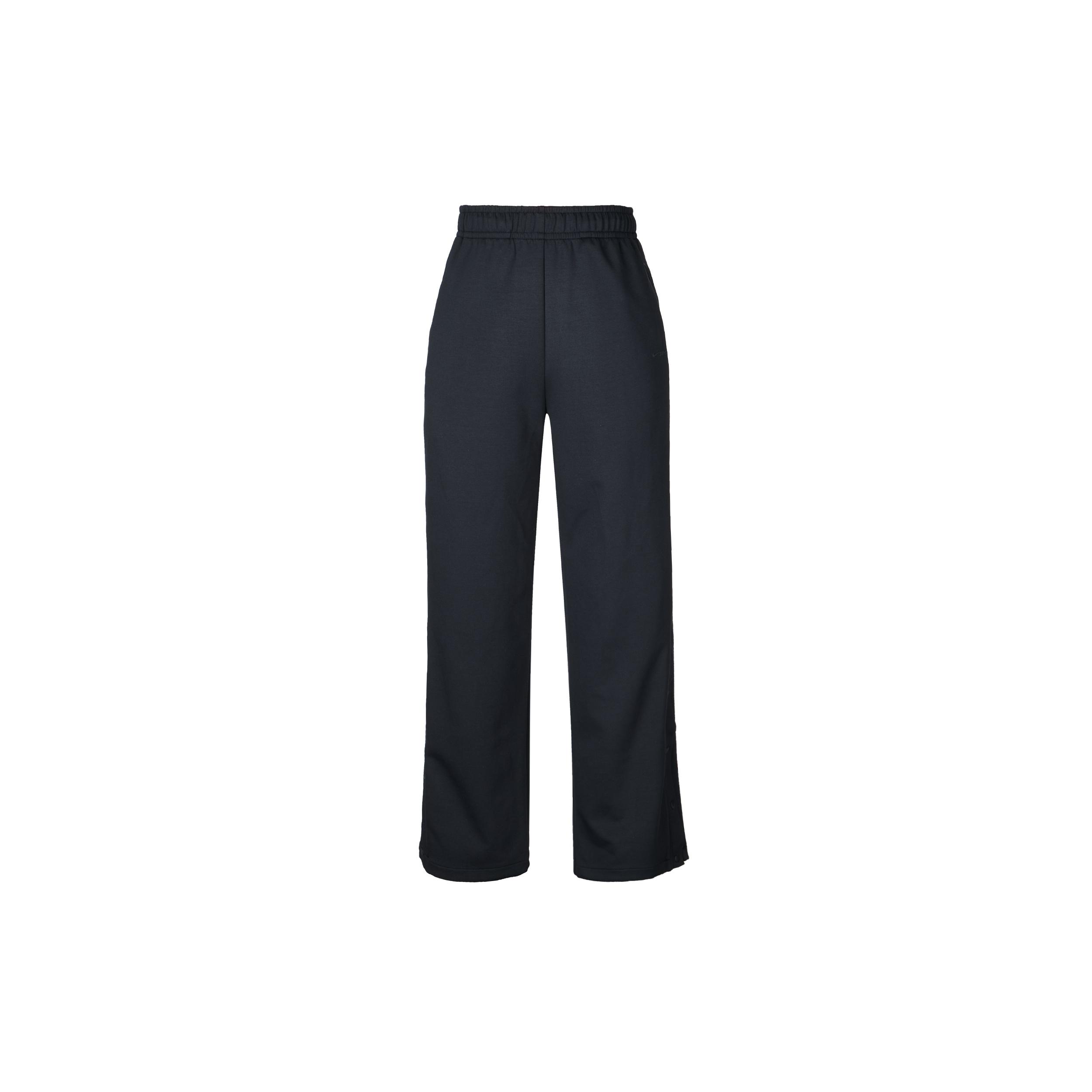 (WMNS) Nike x SKIMS Matte Tricot Side-Snap Pants Obsidian Women s BOWLG3533-OBD M
