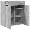 Sideboard Gray Sonoma 80 x 42.5 x 93 cm Particleboard
