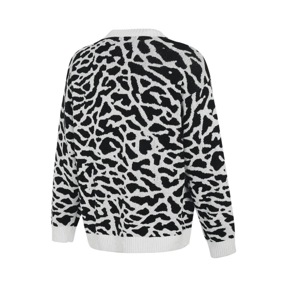 Jordan Pletený kardigan Fight Heritage (Velikost Asie) Bílá Cementově šedá Pánská Streetwear DV7574-030