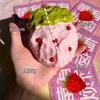 Hola Strawberry Squeeze Toy Slow Rebound Cream Texture Super Soft Stress Relief Vent Fidget Toy For Office Workers Squishy Toy