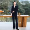 Women's Elegant Double-breasted Blazer & Wide-Leg Pants Set