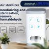 Household Negative Ion Air Purifier Ozone Sterilizer for Formaldehyde Smoke Odor Removal, EU Plug