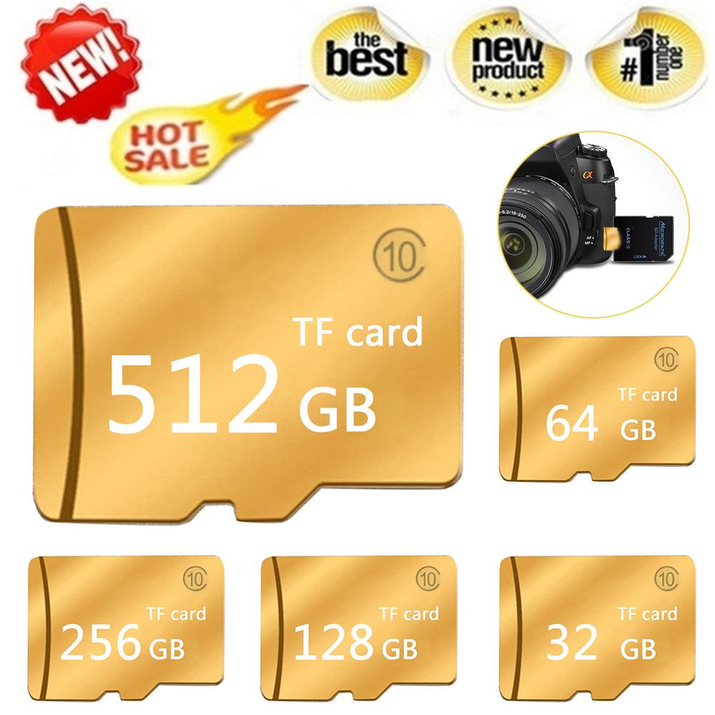 Memory Card Golde Golden Neutral High Speed 80mb Micro S D SDHC Memory Card Reader Cover ...