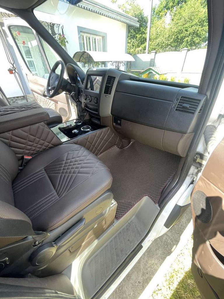 Floor Mats EVA V1 (brick) for Mercedes Sprinter W906 2006-2018