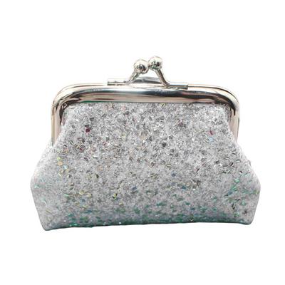 Sequined Coin Pouch Women Pouch Mini Glitter Coin Change
