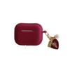 Burgundy rose love for AirPods 1 generation protective case second generation 1 generation pro1 apple bluetooth headset case