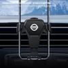 Gravity Car Air Vent Clip Mount Mobile Cell Stand Smartphone GPS Support For Nissan X-trail Almera Qashqai Tiida Car Accessories
