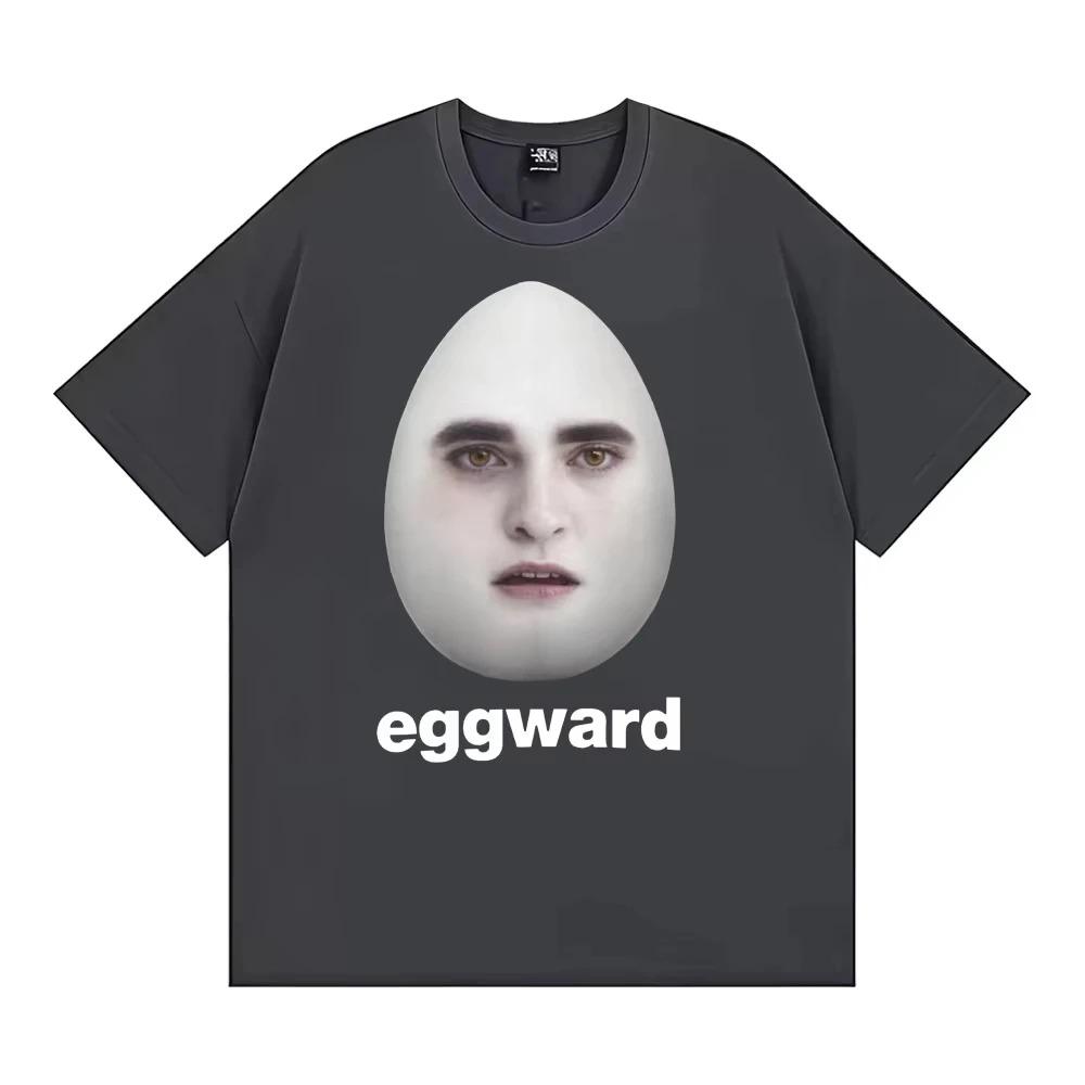 Twilight Eggward Funny Meme TShirt Edward Cullen Parody TShirt Robert Pattinson TShirt Unisex Casual Comfortable Tshirts