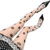 Autunno Sottili Nere Pois Grandi Collant Velati Donna Alta Elasticità Anti-strappo Sexy Collant Calze Moda da Strada Abbigliamento per Gambe