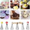 Silicone Cake Decorating Piping Bag & Nozzle Set