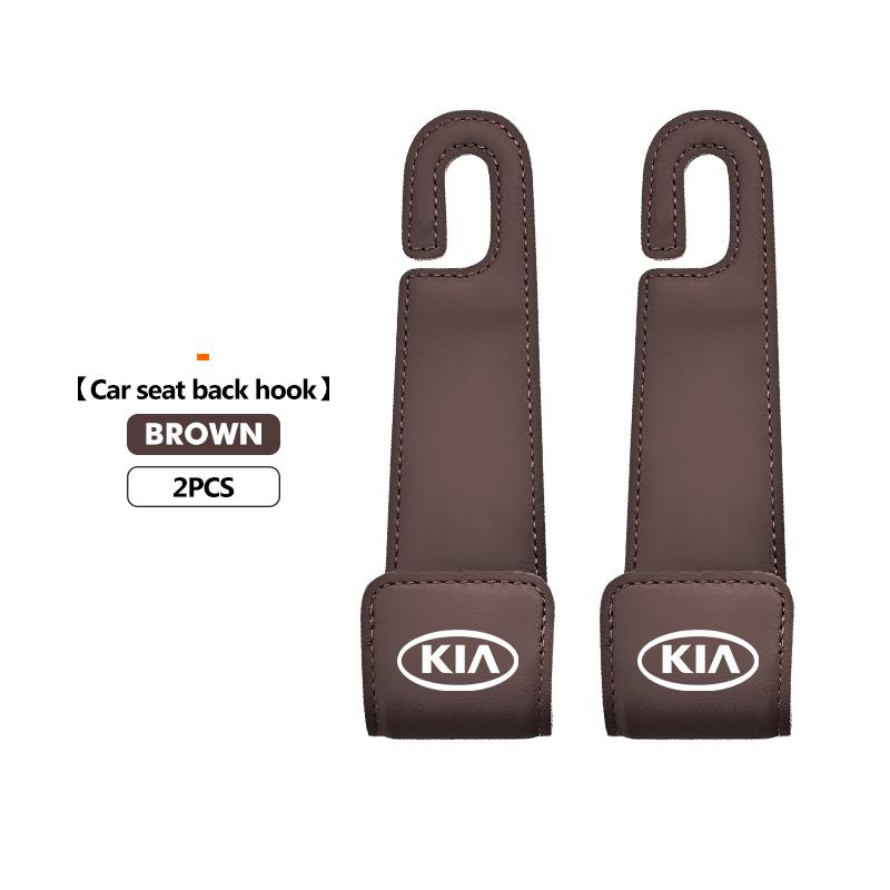 Car Seat Headrest Hook Storage Hanger Auto Interior Accessories Stickers For KIA K5 K2 Rio Optima Sportage Venga Sorento Stonic