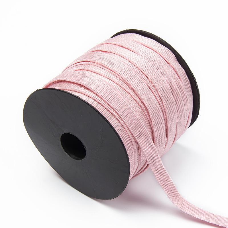 In Stock: Light-Colored Elastic Bra Straps, 0.6-1.5cm, No Pilling, European & American Style, Sexy Lingerie Suspenders.