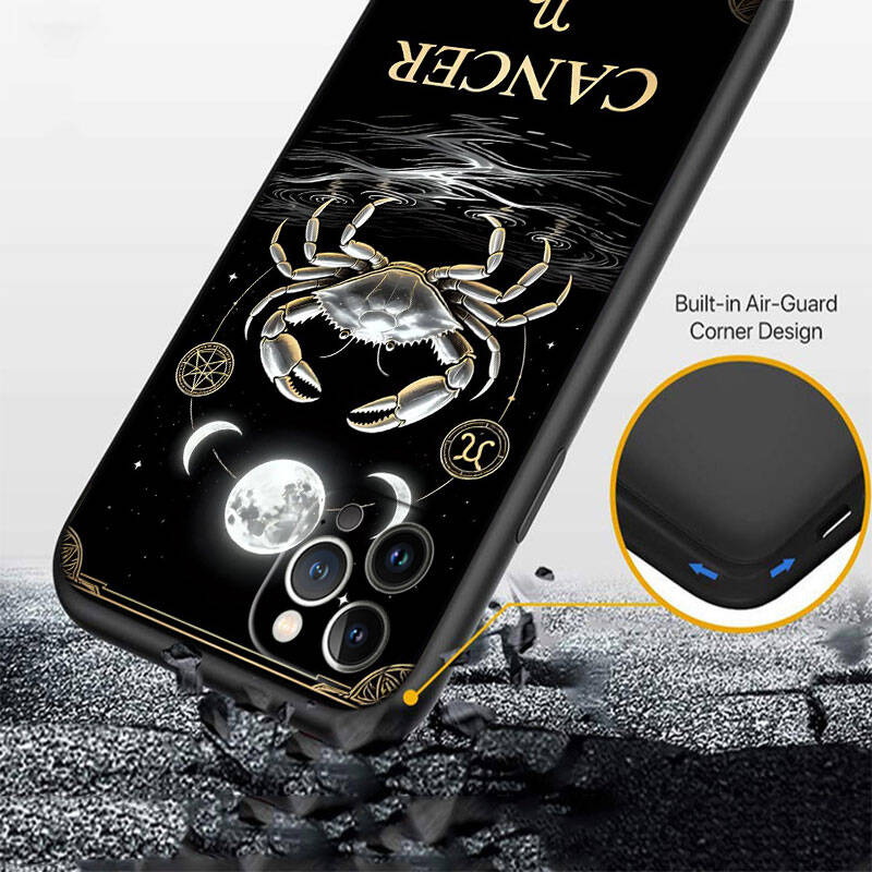 MH1 12 Constellation Card New Shell Phone Case for Xiaomi Poco F5 F6 C40 C65 C55 C50 C51 M7 X7 C75 M6 C71 F7 C85 F8 Pro Ultra