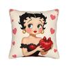 Anime B-Betty Boops Pillowcase Soft Polyester Cushion Cover Decorations Throw Pillow Case Cover Home Square 45X45Cm