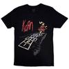 Men's Korn Follow The Leader Hopscotch T-shirt XX-Large Black