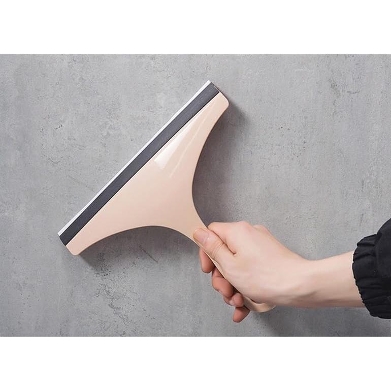 Plus Nao Glass Wiper Squeegee Squeegee Drainer Wiper with Handle Cleaning Supplies Drainer Window Cleaning Mirror Mirror Car Wash Goods - Green