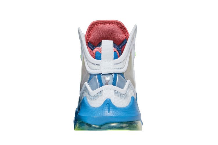 Kids' Sneakers Nike LeBron 19 Dutch Blue Lime Glow (GS) Dutch Blue/Pomegranate-Lime Glow-White