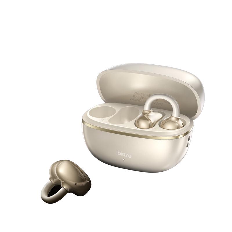 

Biazi Open-Ear Clip Bone Conduction Sports Bluetooth Earphones