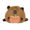 Soft Capyabra Backpack Plush Cartoon Doll Bag Storage Bag Capyabra Plush Bag  Students