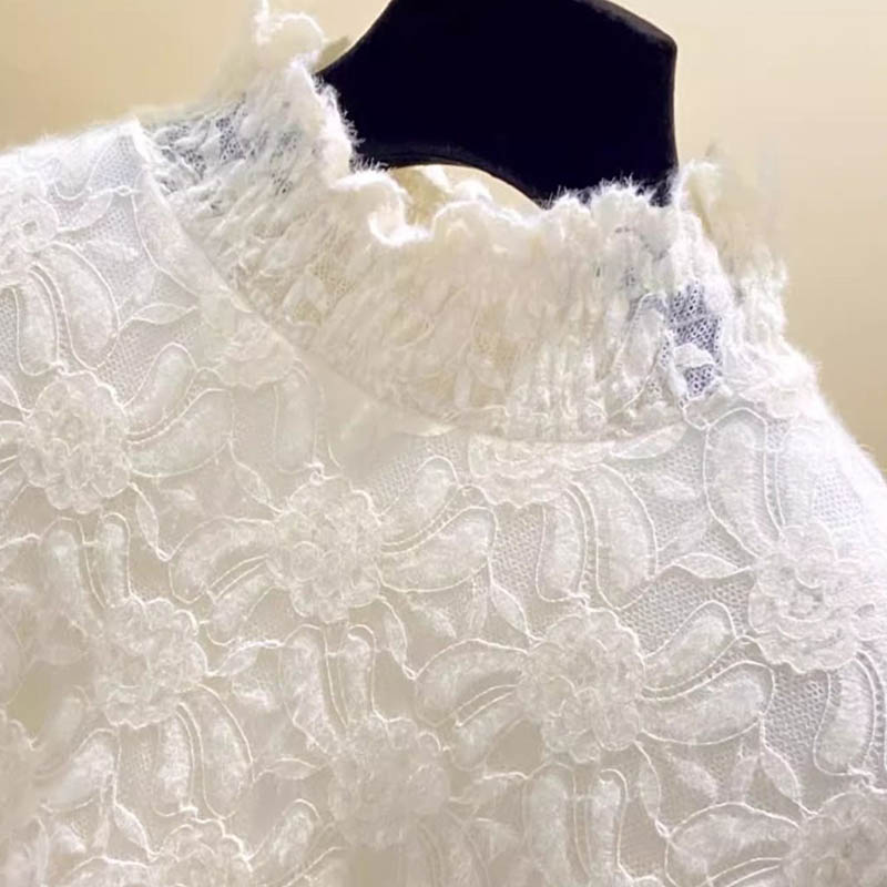 Sweatshirt for Women Cotton Oversize Fleece Loose Casual Long Sleeve Round Neck Half-high Collar Top Sweatshirt