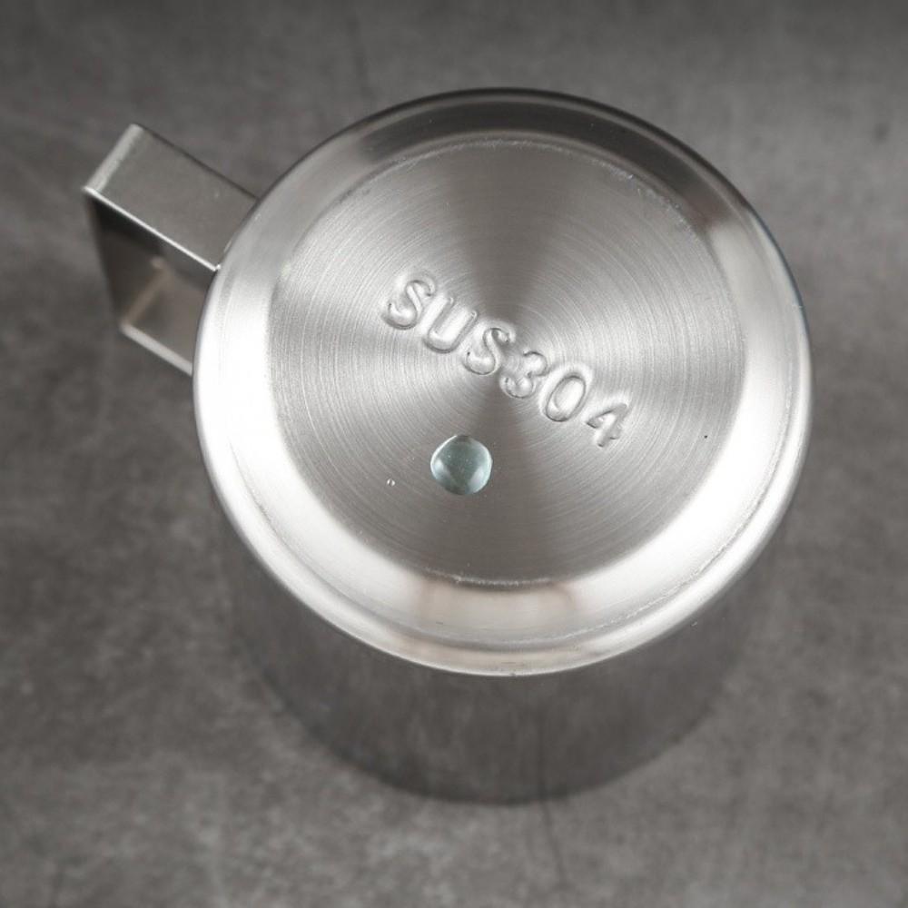 Stainless Steel Coffee Cup Set Double Wall Espresso Cup Portable Tea Cup  Household