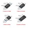 USB 3.0 Connector USB To USB Adapter 5Gbps Gen1 Male To Male Female USB Converter SSD HDD Cable Extender USB 3.0 Extension Plug