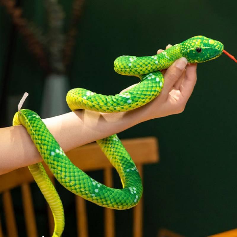 Snake Plush Toys Cartoon Animals Simulation Fill Doll Prank Childrens Day Gift