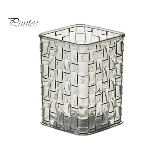 

Прозрачный держатель для кистей для макияжа, коробка для хранения, большая вместимость, несколько отделений, держатель для карандашей, настольный органайзер для косметики 1pc белый