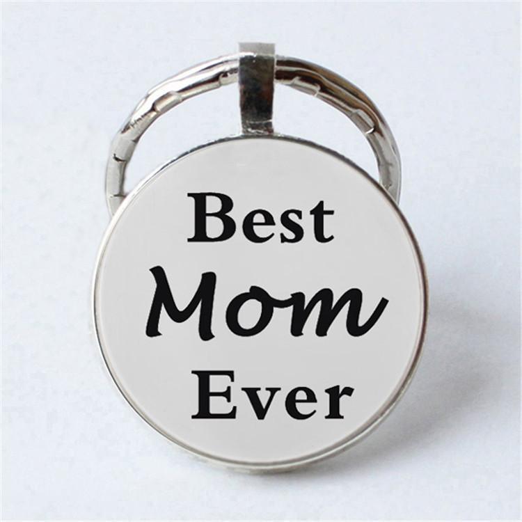 Keychain Accessories Pendant Floral Thanksgiving Text Good Friends Retro Personalized Keychain Gift Pendant