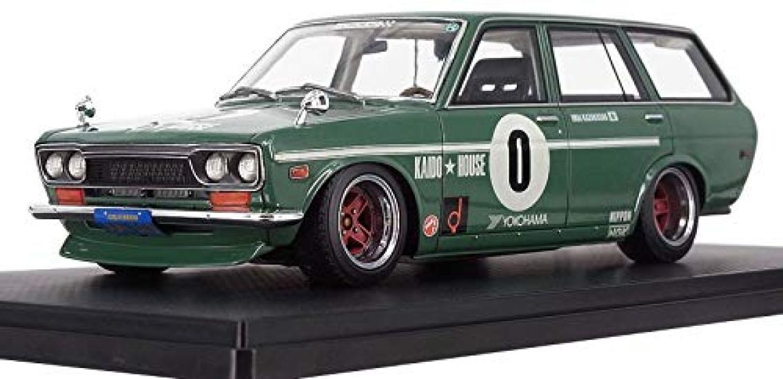 

Ignition Model Scale Datsun Bluebird Wagon Green IG2217 1/18 (510) (Finished Model)