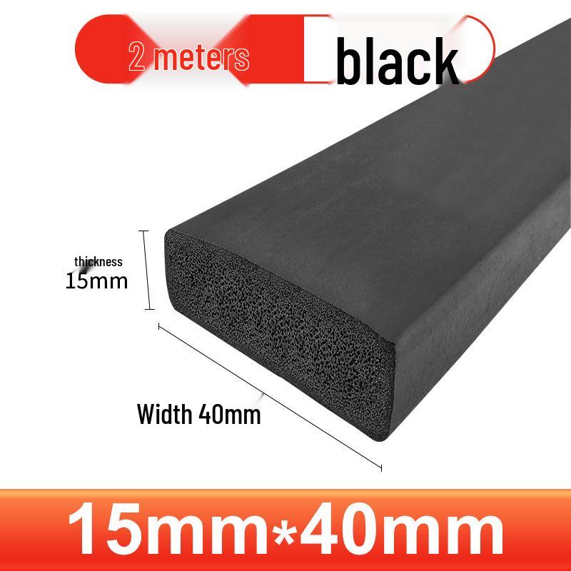 Striscia Sigillante in Schiuma di Gomma EPDM: Durevole, Resistente all'Usura per Scatole Elettriche e Porte di Armadi