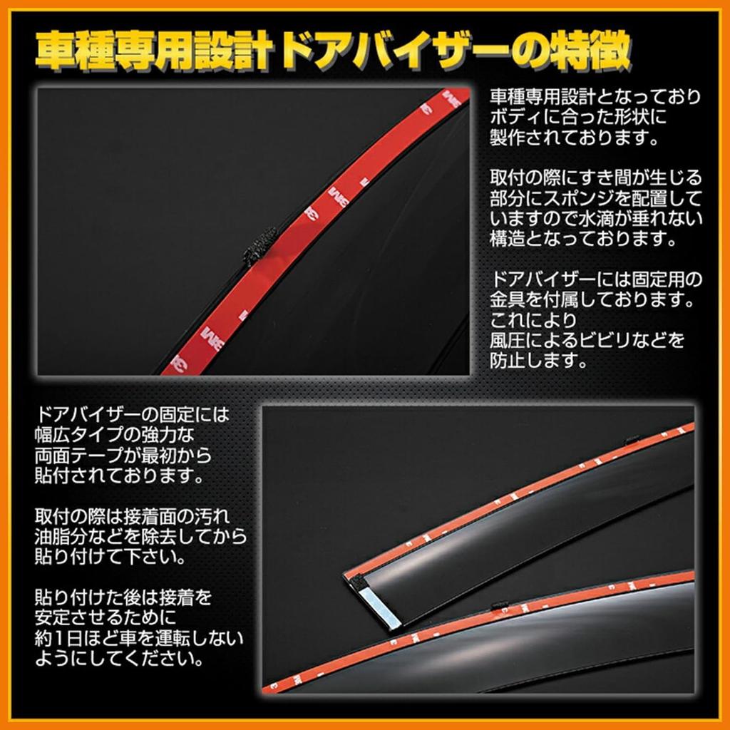 KICARYAJP Visors for Small Windows, Hiace Regius Ace 200 Series 4, Type 5, Type