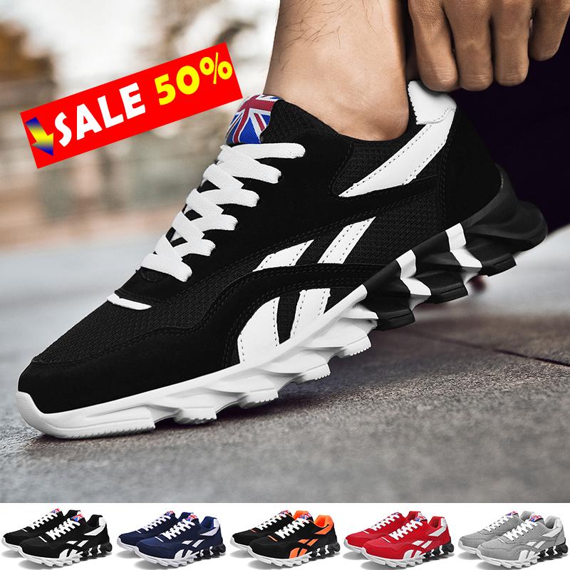 Size 48 Running Shoes Marathon Walking shoes Men Sports Breathable Lightweight Women's Comfortable Athletic Nonskid Sneakers
