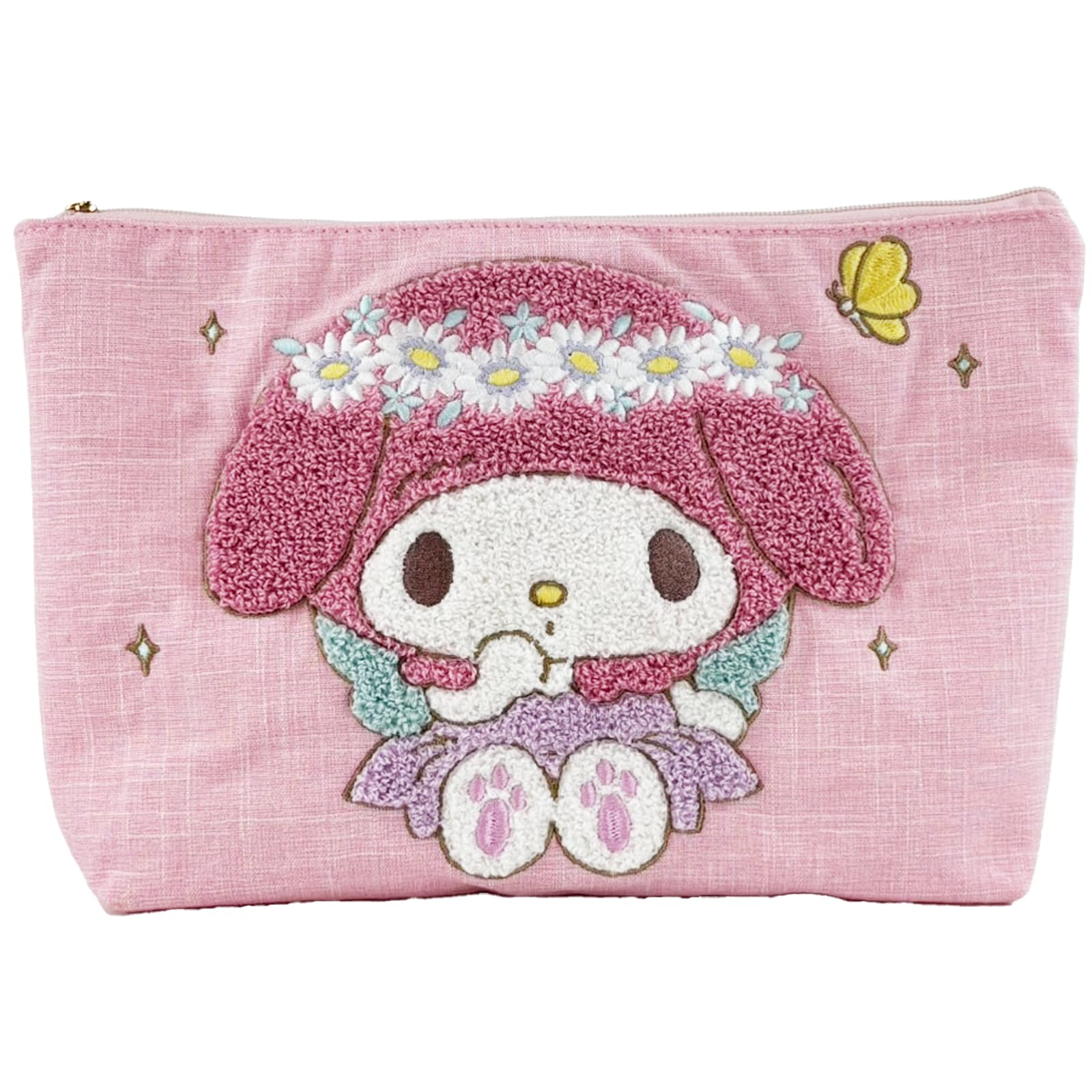

My Melody Sagara Embroidery Flat Pouch Sanrio Characters