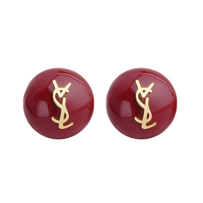 Nowe Francuskie kolczyki sztyfty z kroplami szkliwa designerskie kolczyki mała elegancja lekki luksus retro wysokiej klasy kolczyki