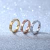 Silver Vintage Punk Women's Bohemian Simple Austrian Crystal Rhinestone Wedding Ring Jewelry Creative Ring Watch Unisex Women Girls Steel Round Ring