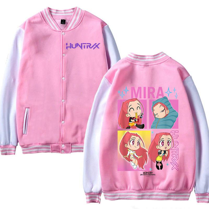 European and American trend witch hunting group Korean version casual hoodie women's plus size baseball jacket autumn and winter coat 5991