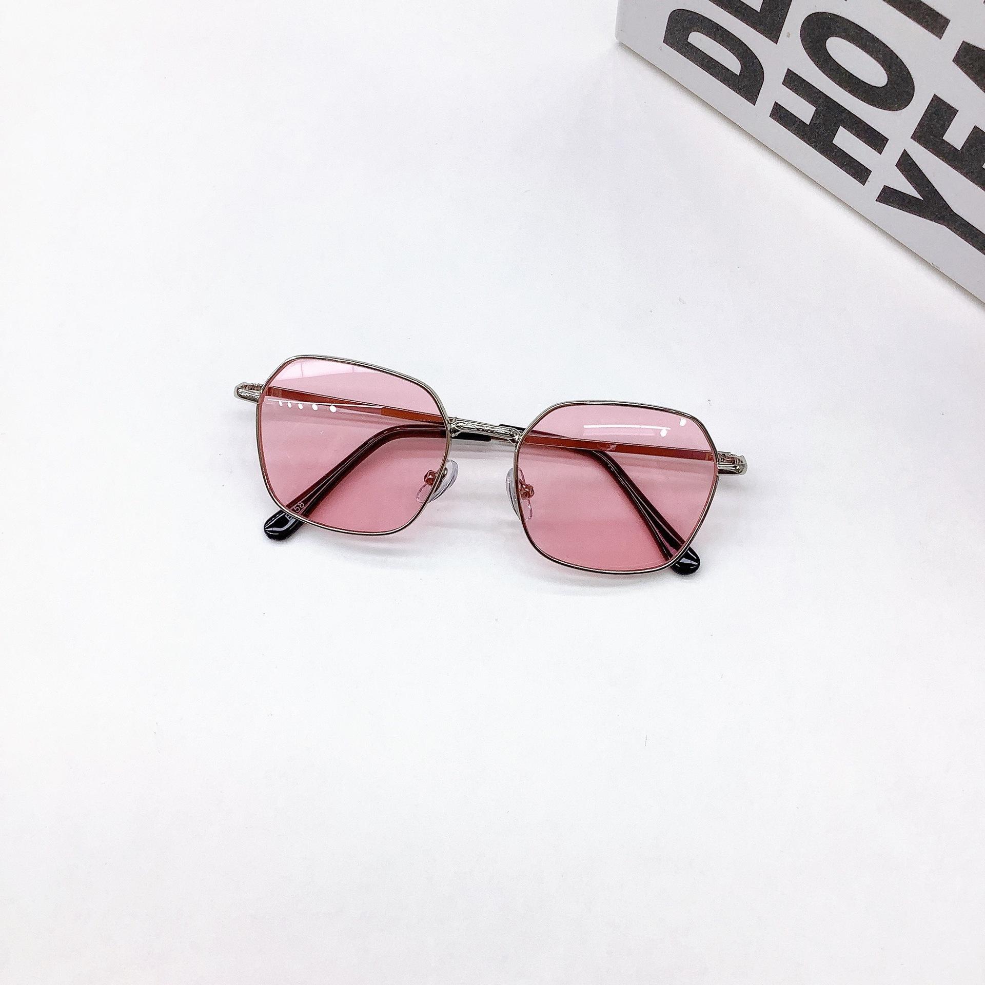 

Children s Edition UV Resistant Fashion Personalized Baby Sunglasses розовый