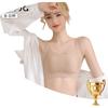 OEING Wireless Bra for Large Bust Women, No Trace, Side Support, Anti-Sagging, Soft Support, Ultra-Thin Sports Vest Bra
