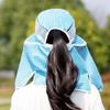 UV Protection Sun Hat Ear Flap Sunscreen Cap Outdoor Women Hats  Fishing Hunting Hiking