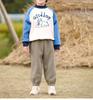 Baumwollhose Kinder Plus Samt Winterhose, Herbst/Winter Sporthose für Jungen und Mädchen