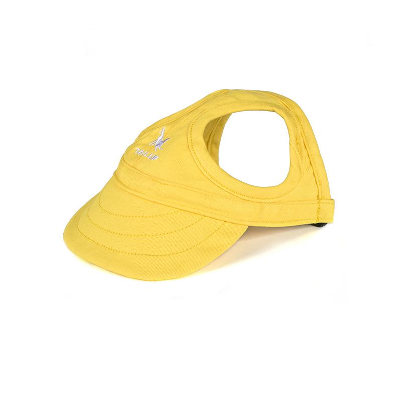 Cappello da baseball regolabile per cani da compagnia, con visiera, con fori per le orecchie, per sport all'aria aperta, per animali domestici